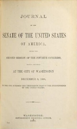 Senate documents. [403.] 1888/89 = Congress 50, Sess. 2