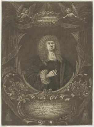 Bildnis des Martinus Zacharias Cramerus