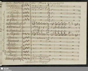 Quartetto con il Coro: Per gli amanti vanne