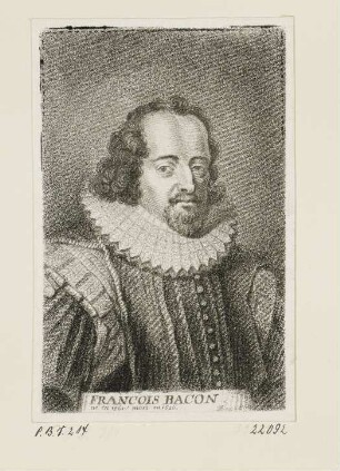François Bacon, aus: "Histoire des philosophes modernes"
