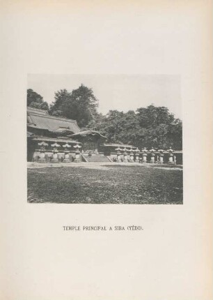 Temple principal a Siba (Yédo)