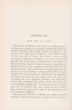 Chapter XXI. The end of Lent