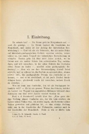Das Leben und die pädagogische Bedeutung des Confucius
