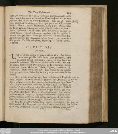 Caput XIV. De Messia.