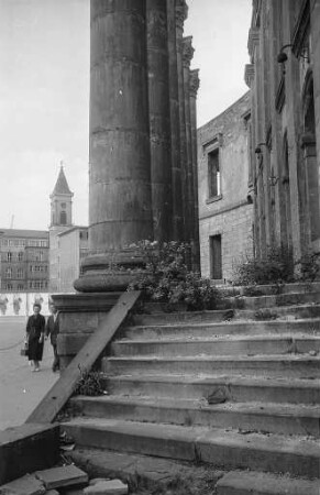 Gemeinderatsbeschluß zur Konservierung des Markgräflichen Palais.