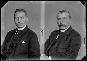 1) Görlacher, Ignaz, Zentrum; 2) Wilser, Adolf, DVP
