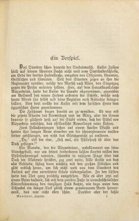 Hypatia : Roman aus dem Altertum