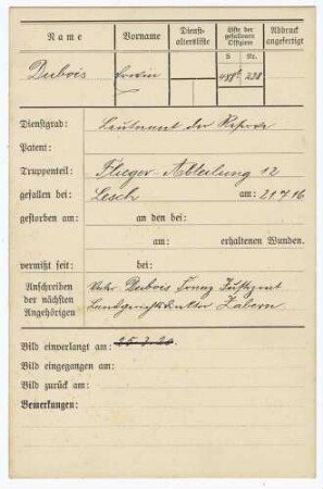 Dubois, Erwin