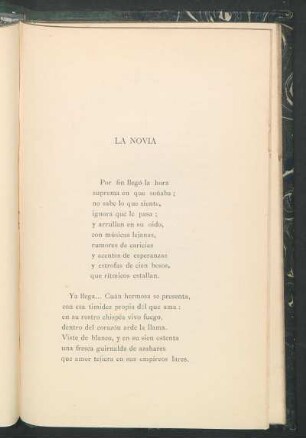 La novia