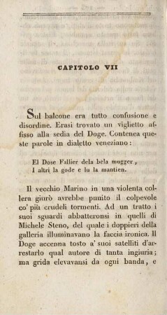 Capitolo VII
