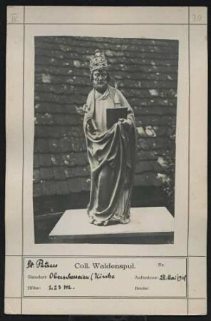St. Petrus Standort: Oberschmeien (Kirche) Höhe: 1,23 m