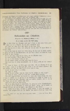 Volksmärchen aus Ostholstein.