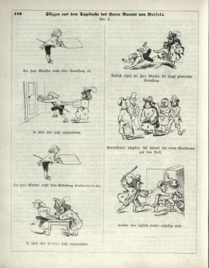 "Skizzen aus dem Tagebuche des Herrn Barons von Beisele"