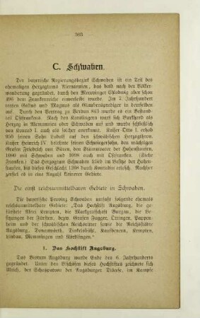 C. Schwaben