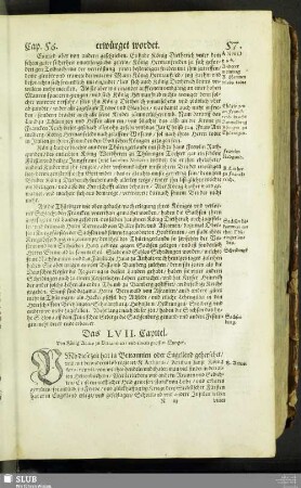 Das LVII. Capitel