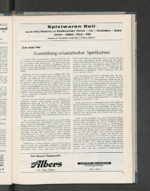 Zum ersten Mal: Ausstellung ostasiatischer Spielkarten
