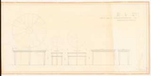 Reichsluftfahrtministerium, Berlin: Gesellschaftsräume, Tische: Ansichten, Grundrisse 1:10