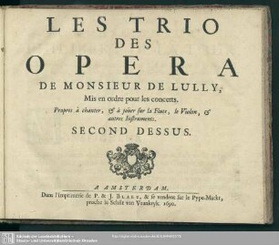 Second Dessus