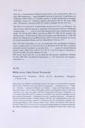 Aa 16. Biblia sacra: Libri Veteris Testamenti