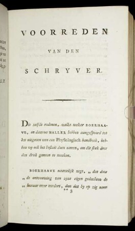 Voorreden van den Schryver