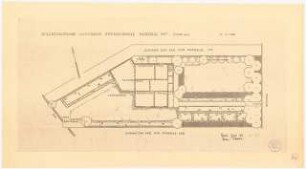 Wochenendhausgarten: Grundriss 1:100