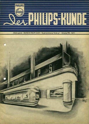 Der Philips Kunde - Mitteilungsblatt Deutsche Philips GmbH, 1952 Heft 3