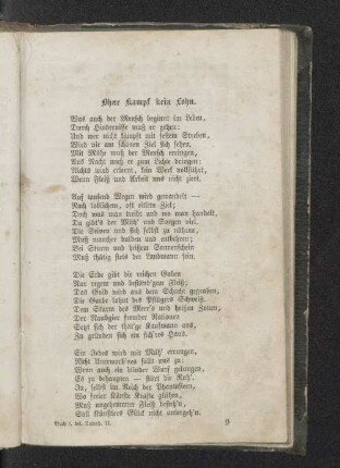 Ohne Kampf kein Lohn.