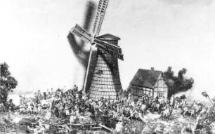 Leipzig. Quandtsche Tabakmühle, Zinnfiguren-Diorama, aus: Sächsische Heimatblätter, Nr. 6, 1974