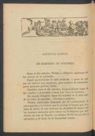 Capítulo LXXXIV - De sorpresa en sorpresa