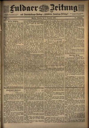 Ausgabe vom Montag, den 05. Dezember 1898.