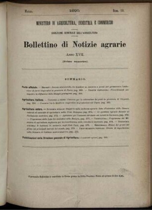 Marzo. Num. 19.