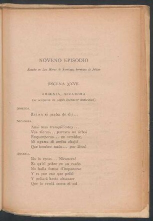 Noveno episodio : Rancho de Santiago, en las Heras