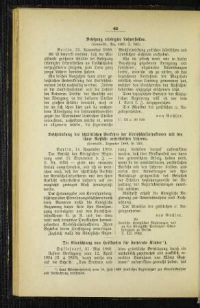 Versetzung erledigter Lehrerstellen
