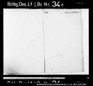 Schuldforderung des Heinrich Eilsen gegen Joist von Münch- hausen