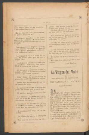 La Virgen del Valle - (Continuación) : Recuerdo de su coronación