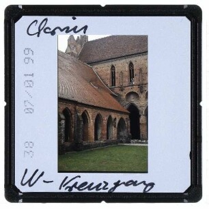 Chorin, Kloster : Kreuzgang und Innenhof