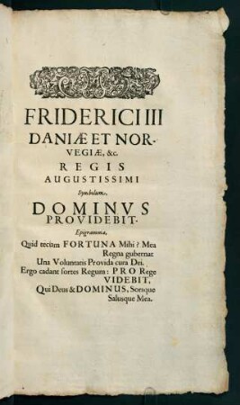 Friderici III daniae et...
