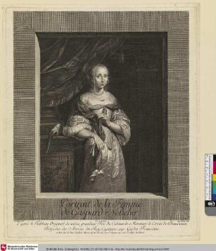 Portrait de la Femme de Gaspard Netscher