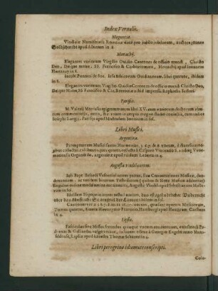 Libri peregrino idiomate conscripti.