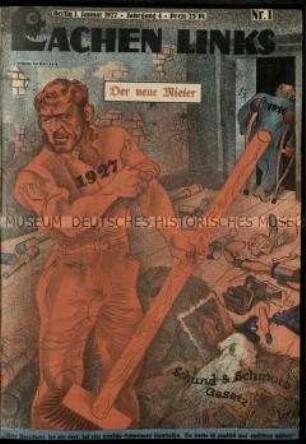 Wöchentliche Satirezeitschrift. 4. Jahrgang 1927
