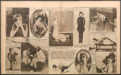 La esclavitud de las actrices de cine [Fotografías]