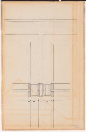 Reichsluftfahrtministerium, Berlin: Tür: Detail [1:1]