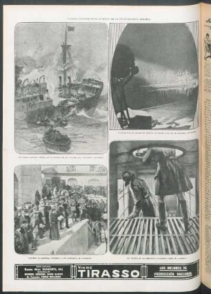 Últimas informaciones gráficas de la conflagración europea [Dibujos y fotografías]