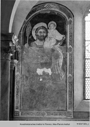 Der Heilige Christophorus mit dem Christuskind