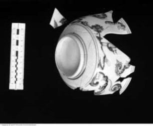 Fragment einer Schüssel aus der Ming Dynastie