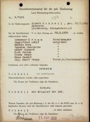 Schnell, Albert