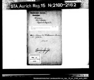 Der Kaufmann Wilko Westermann als Senator der Stadt Emden