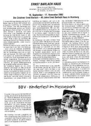 BBV-Kinderfest im Hessepark