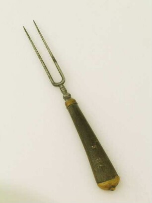 Gabel (Zweizinkige Fleischgabel, Messer- und Gabelpaar)
