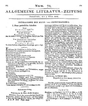 Intelligenz des Buch- und Kunsthandels